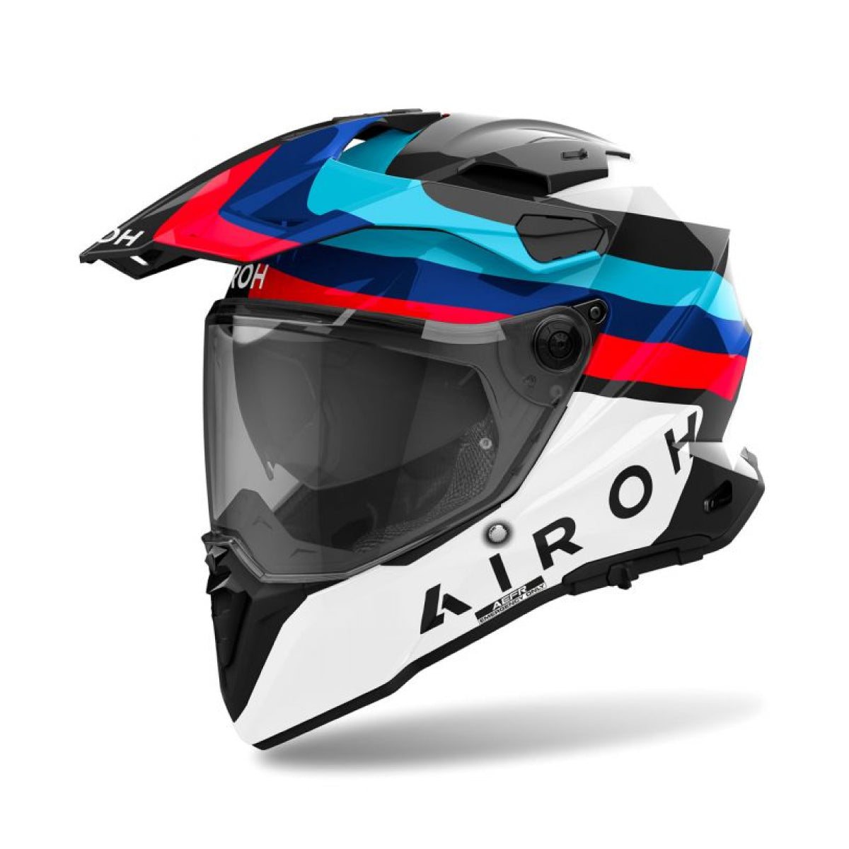 Casco AIROH COMMANDER 2 DOOM NEGRO BRILLO