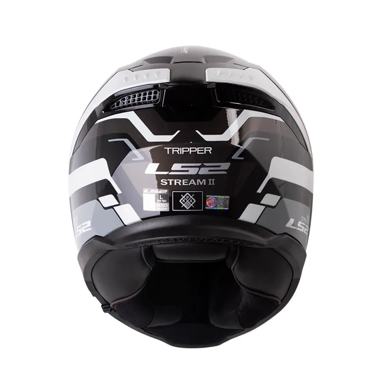 CASCO LS2 STREAM ll TRIPPER BLACK