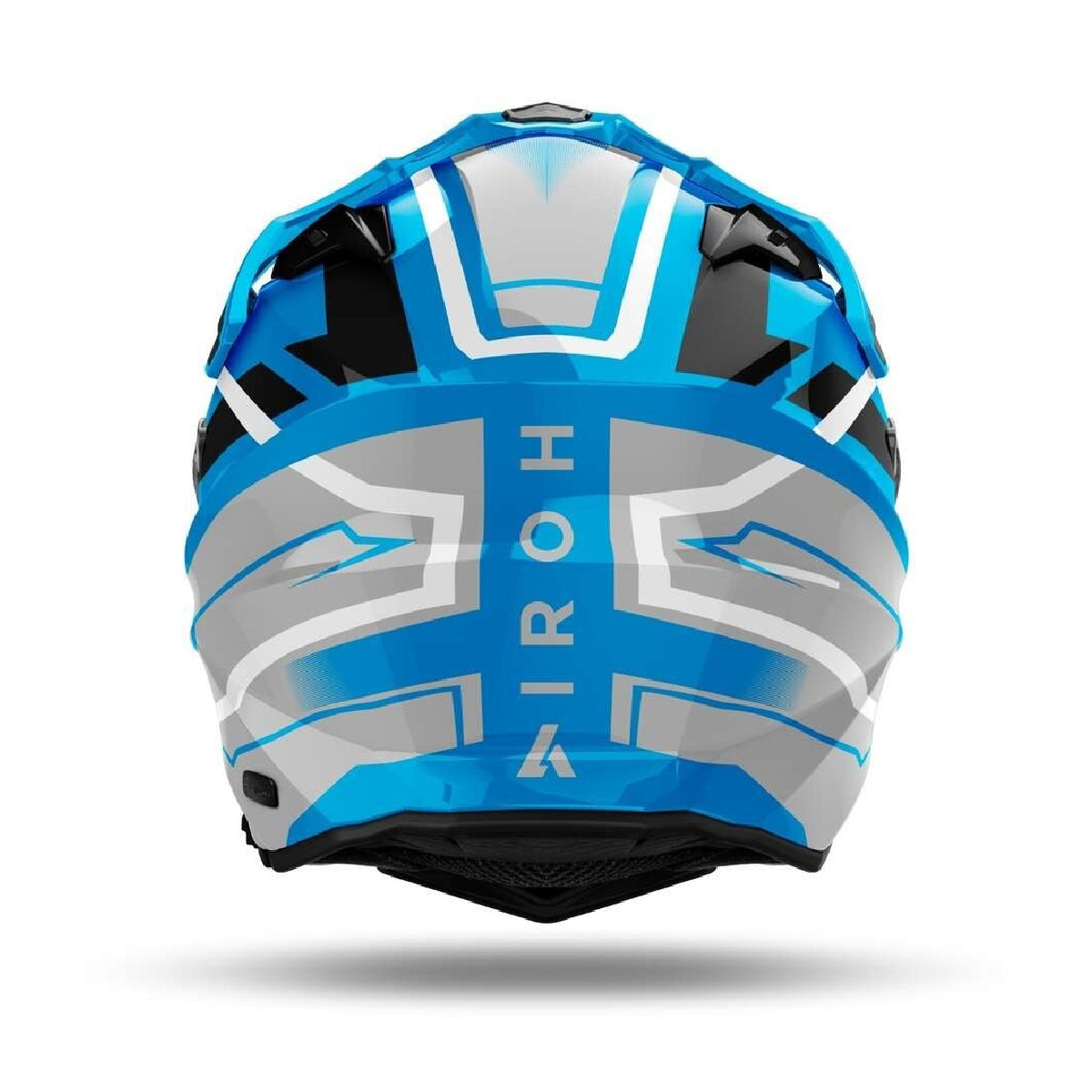 Casco AIROH COMMANDER 2 MAVICK AZUL BRILLO