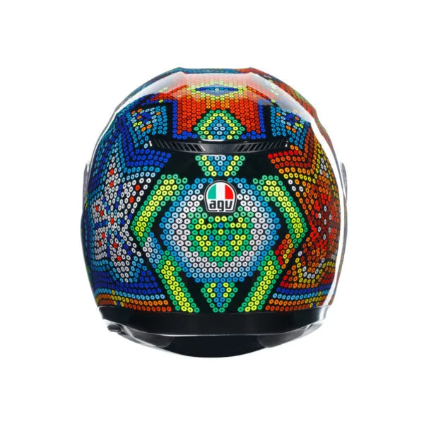 CASCO AGV K3 ROSSI WINTER TEST 2018