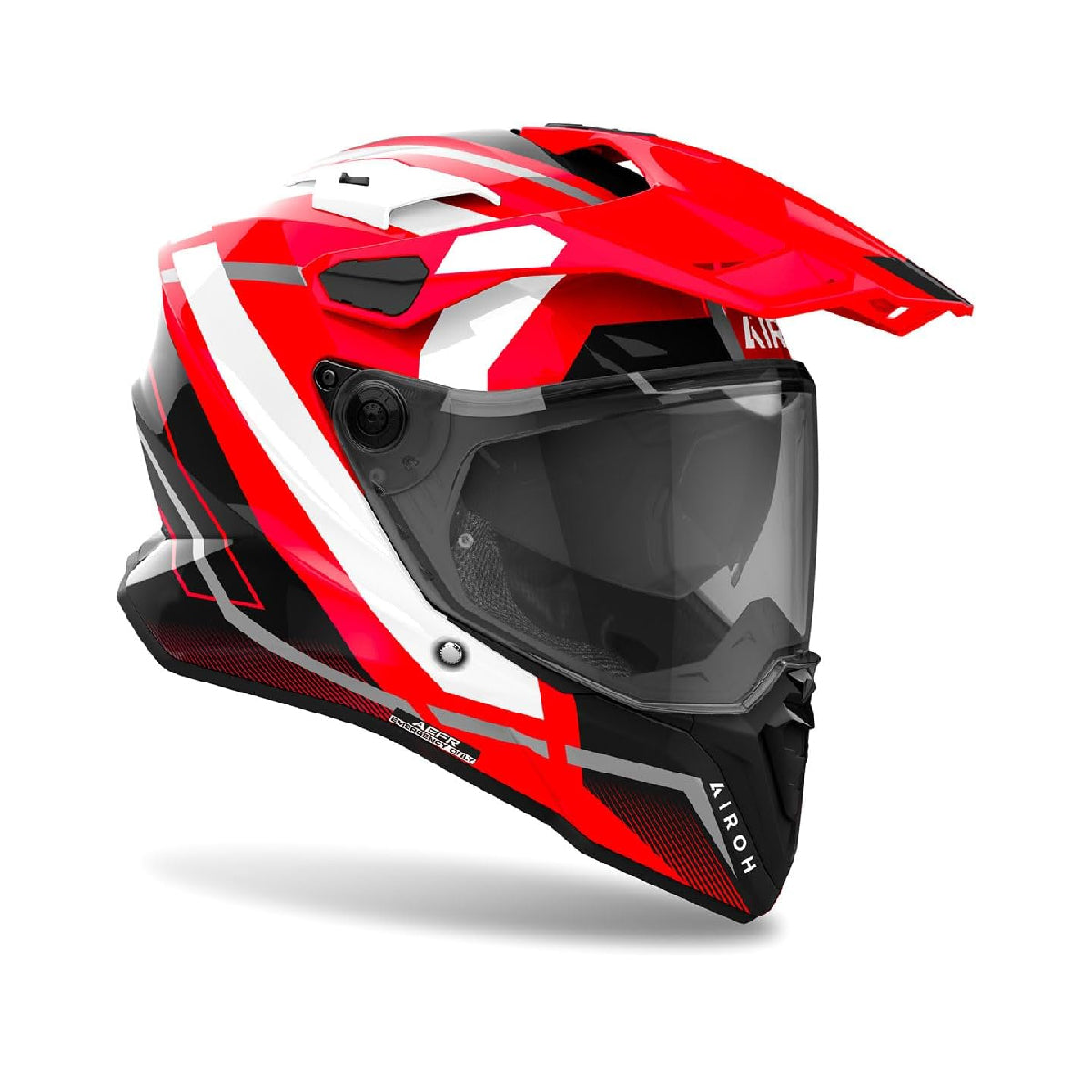 Casco AIROH COMMANDER 2 MAVICK ROJO BRILLO