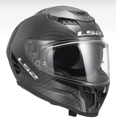 Casco LS2 FF807 DRAGON SOLID CARBON NEGRO MATE