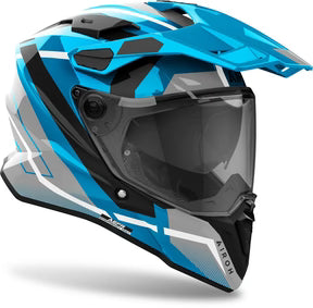 Casco AIROH COMMANDER 2 MAVICK AZUL BRILLANTE