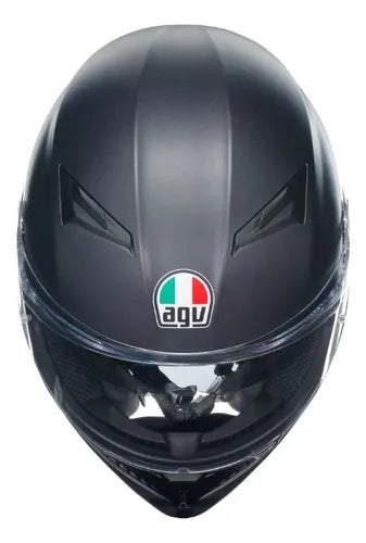CASCO AGV K3 NEGRO MATE