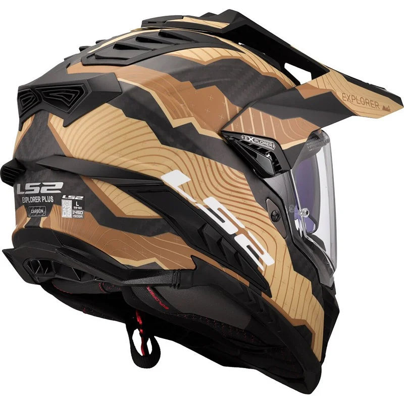 CASCO LS2 MX701 EXPLORER CARBON TRICK