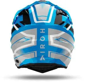 Casco AIROH COMMANDER 2 MAVICK AZUL BRILLANTE