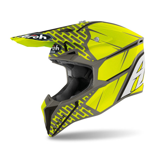 Casco AIROH WRAAP IDOL ANTHRACITE MATE