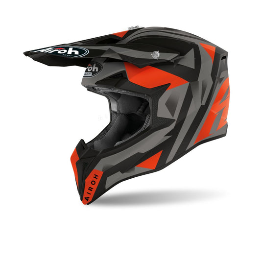 Casco AIROH WRAAP SEQUEL NARANJA MATE
