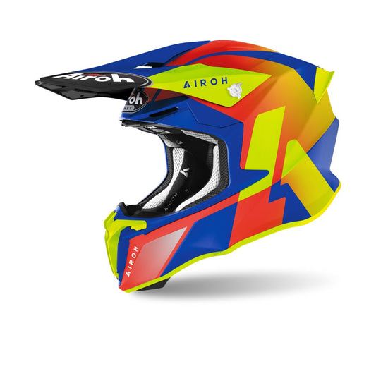 Casco AIROH TWIST 2.0 LIFT AZUL MATE