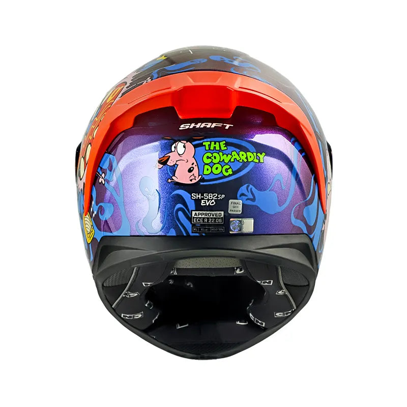 Casco SHAFT 582SP_EVO The Cowardly Dog Camaleon