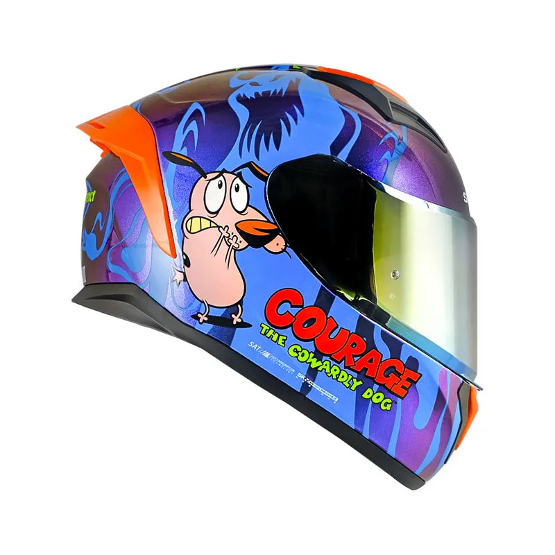 Casco SHAFT 582SP_EVO The Cowardly Dog Camaleon