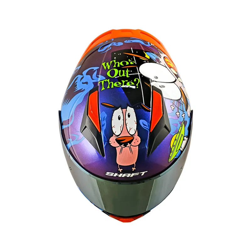 Casco SHAFT 582SP_EVO The Cowardly Dog Camaleon