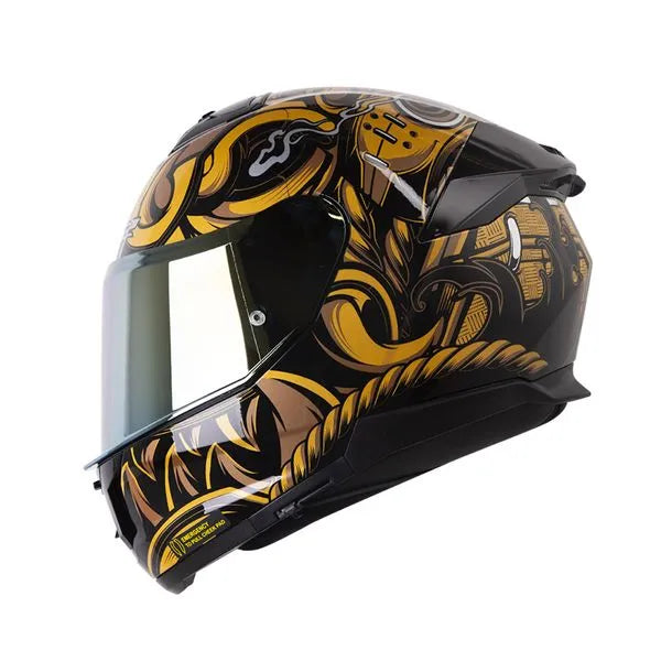 CASCO LS2 STREAM ll SAMURAI GOLD