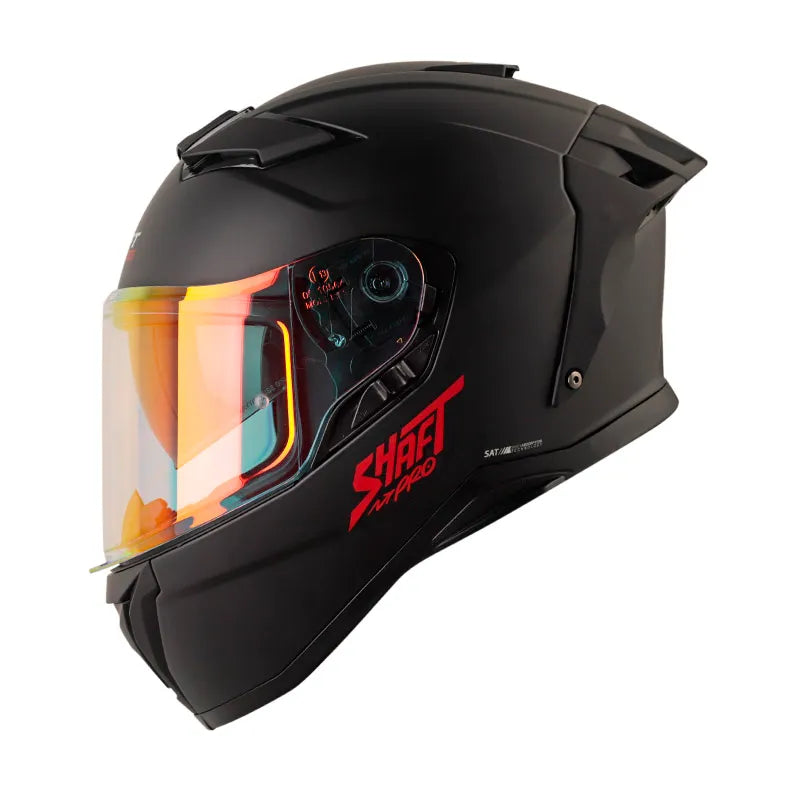 CASCO SHAFT PRO-606 SOLID ROJO