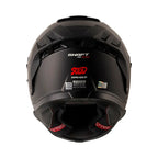 CASCO SHAFT PRO-606 SOLID ROJO