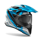 Casco AIROH COMMANDER 2 MAVICK AZUL BRILLO