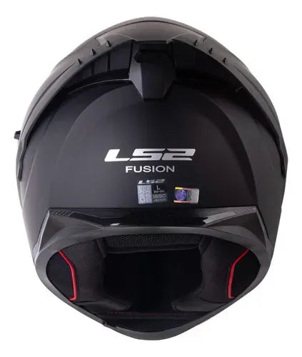 Casco LS2 Fusion Negro Mate