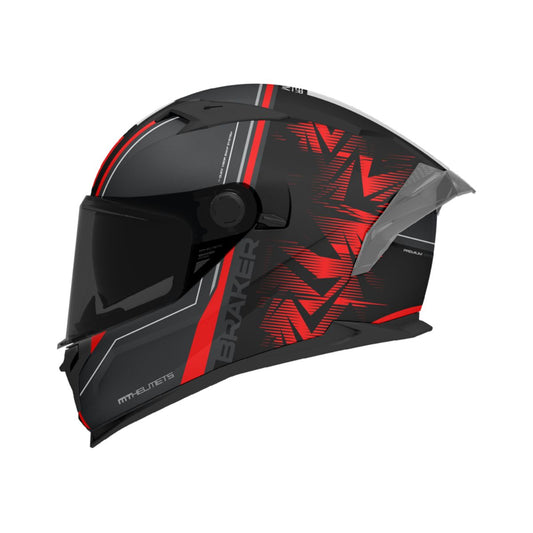 Casco Mt Braker Sv Charm B5 Rojo Mate