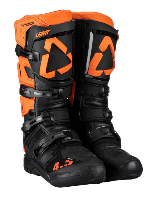 Botas Leatt 4.5 naranjas