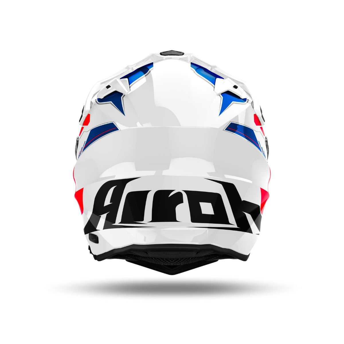 Casco AIROH COMMANDER 2 REVEAL AZUL/ROJO BRILLO