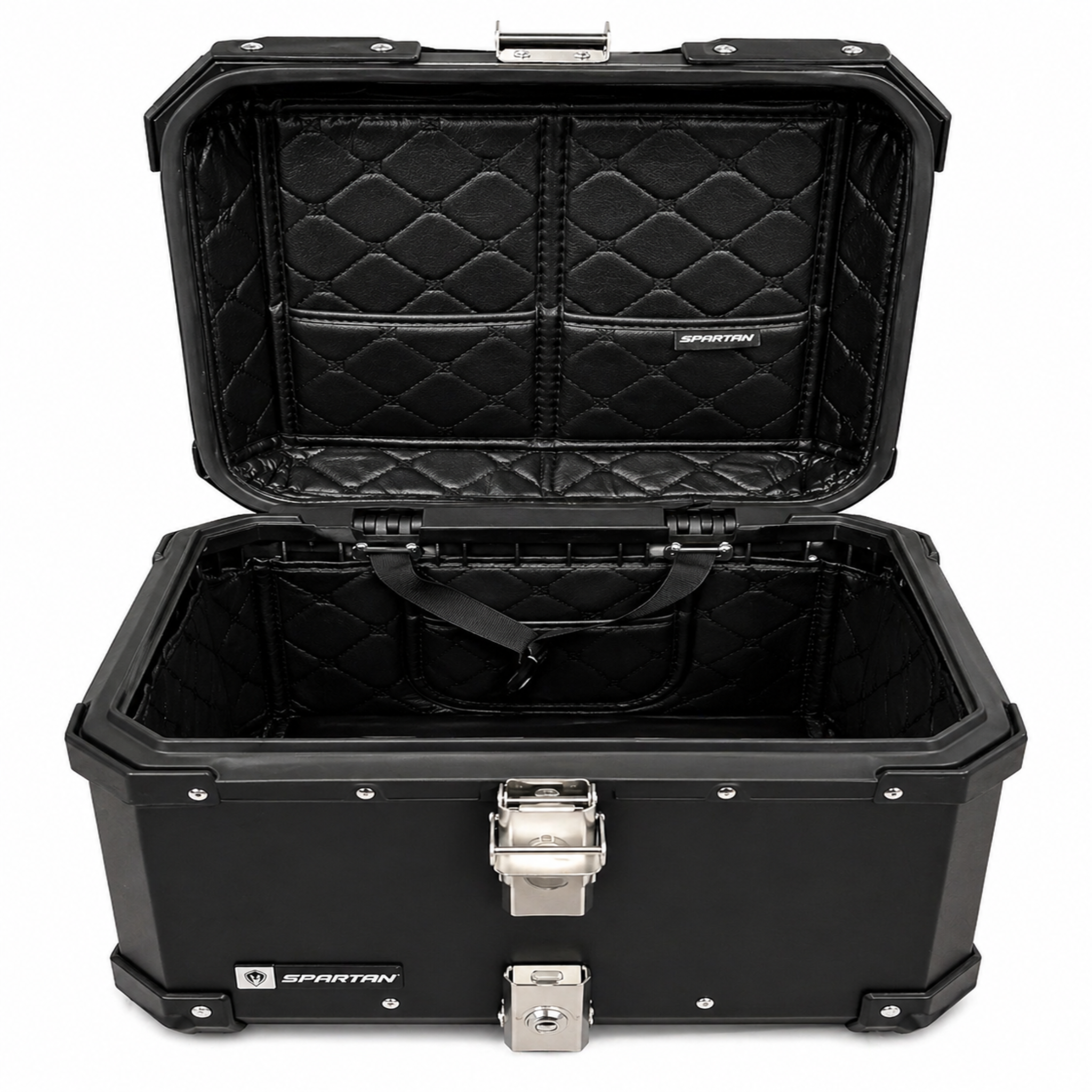 Maletero Polimero Doble Chapa 45L Spartan