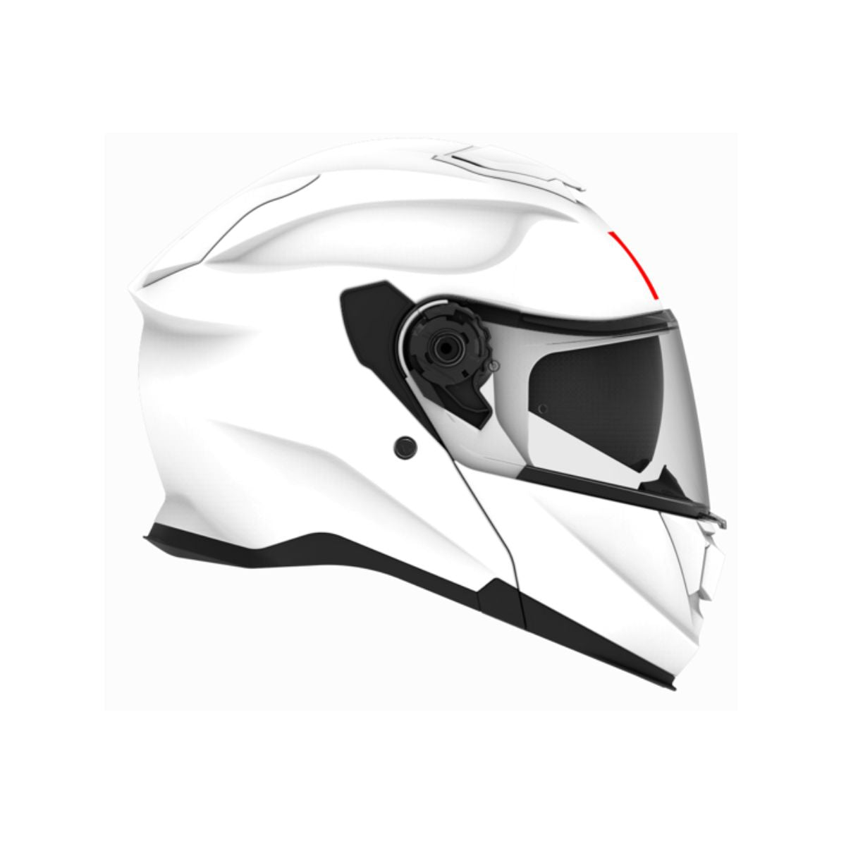 CASCO ABATIBLE MT EXODUS SV SOLID A0 BLANCO BRILLO