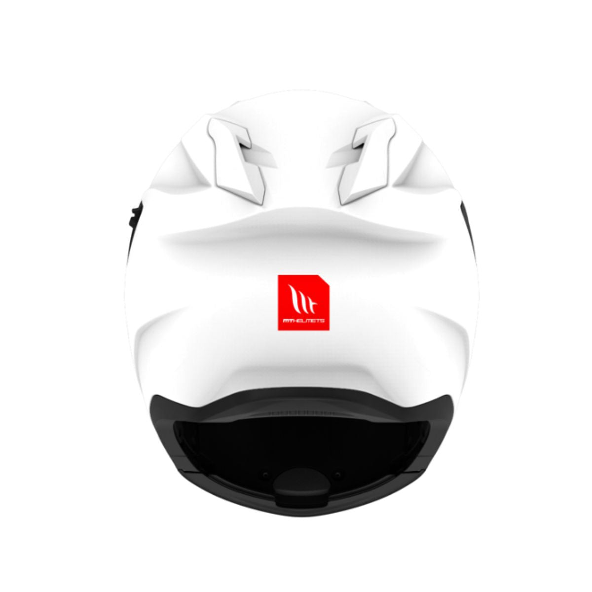 CASCO ABATIBLE MT EXODUS SV SOLID A0 BLANCO BRILLO