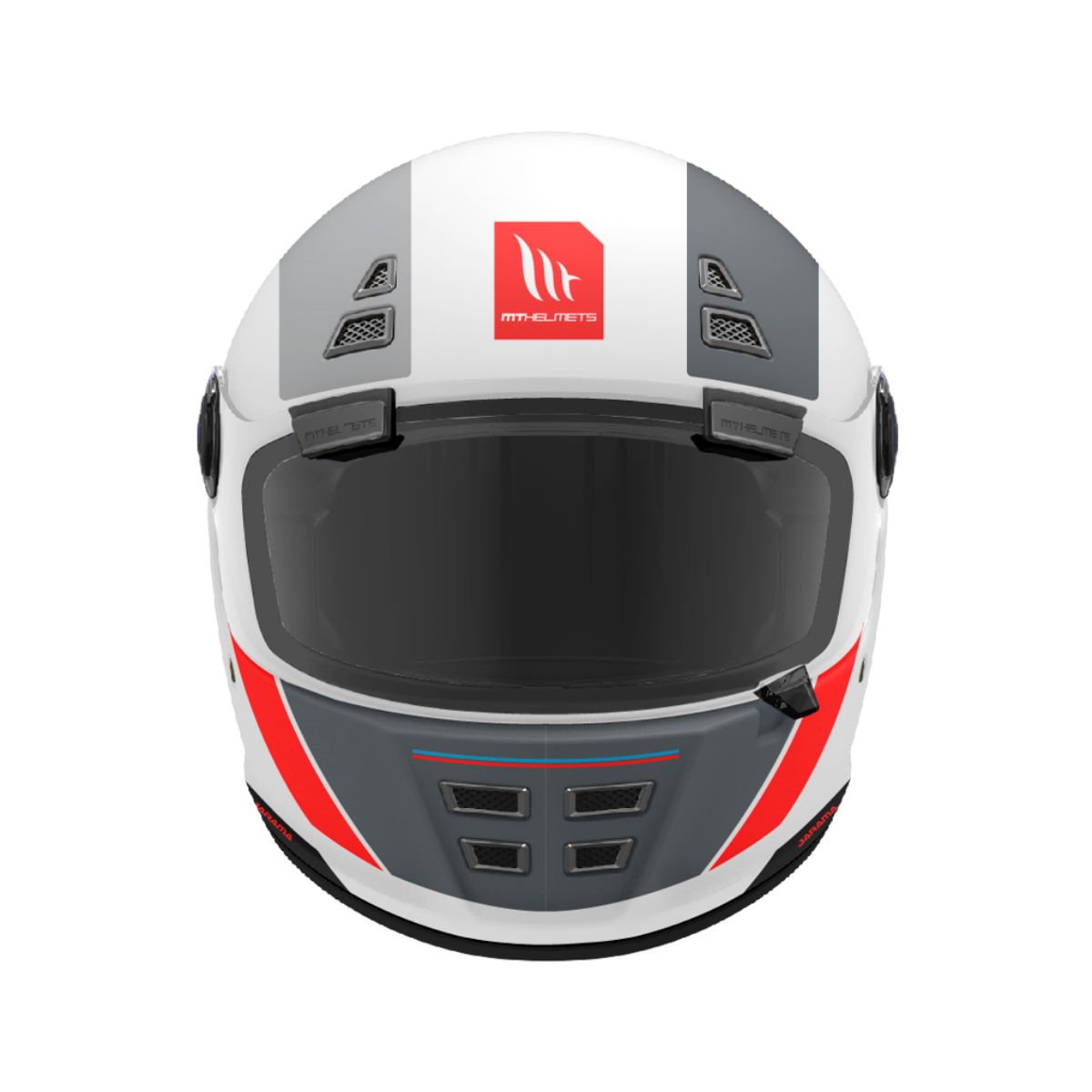 CASCO MT JARAMA SV CARGO A5 ROJO BRILLO