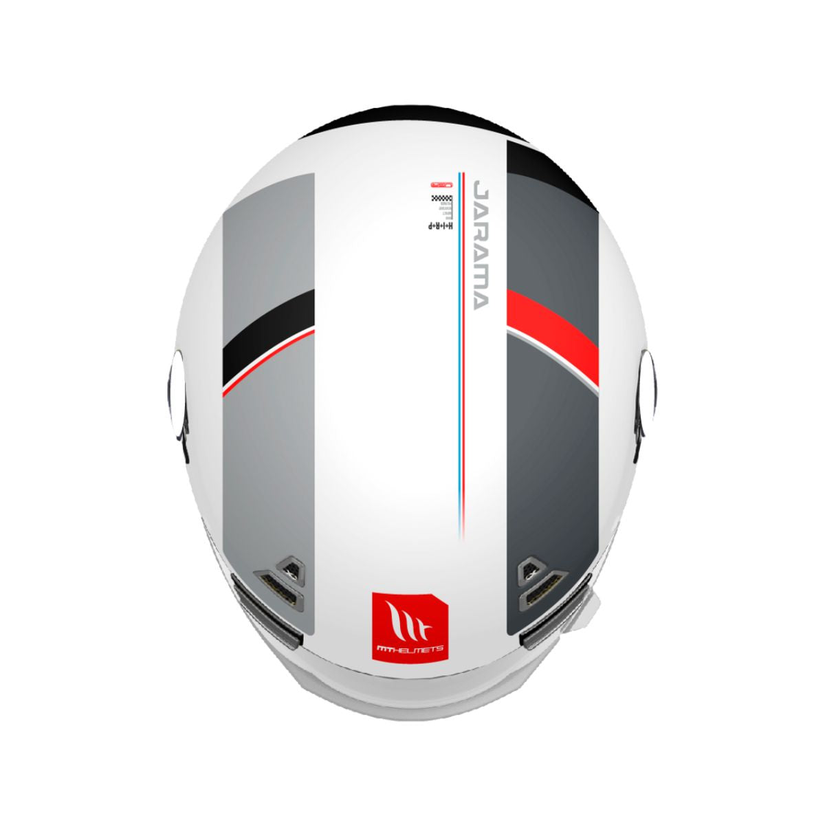 CASCO MT JARAMA SV CARGO A5 ROJO BRILLO
