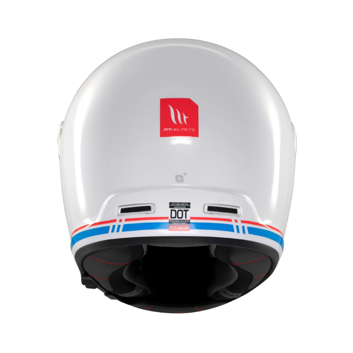 Casco Mt Jarama Sv Solid AO Blanco