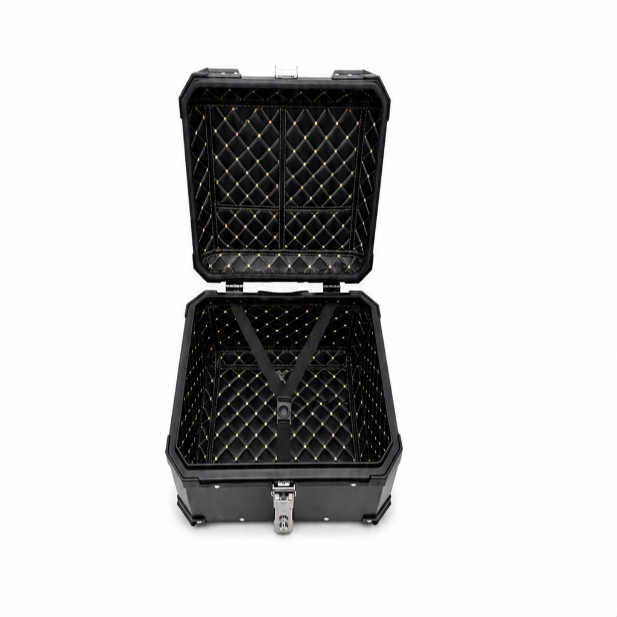 Maletero Aluminio Negro 57L  DR1