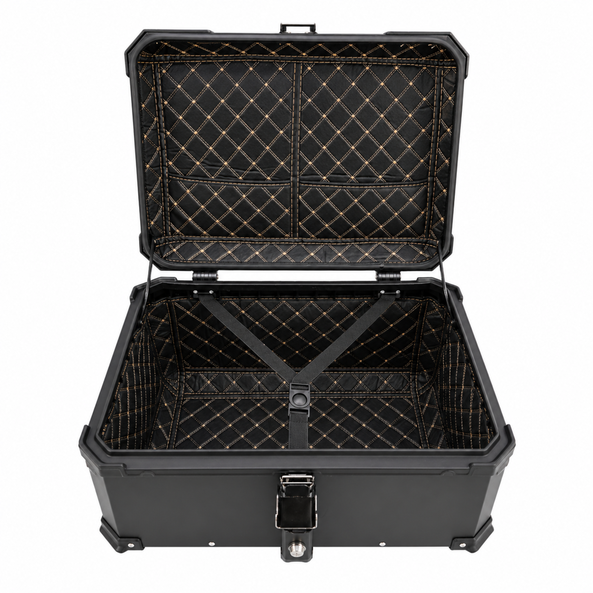 Maletero Aluminio Negro 65L DR1