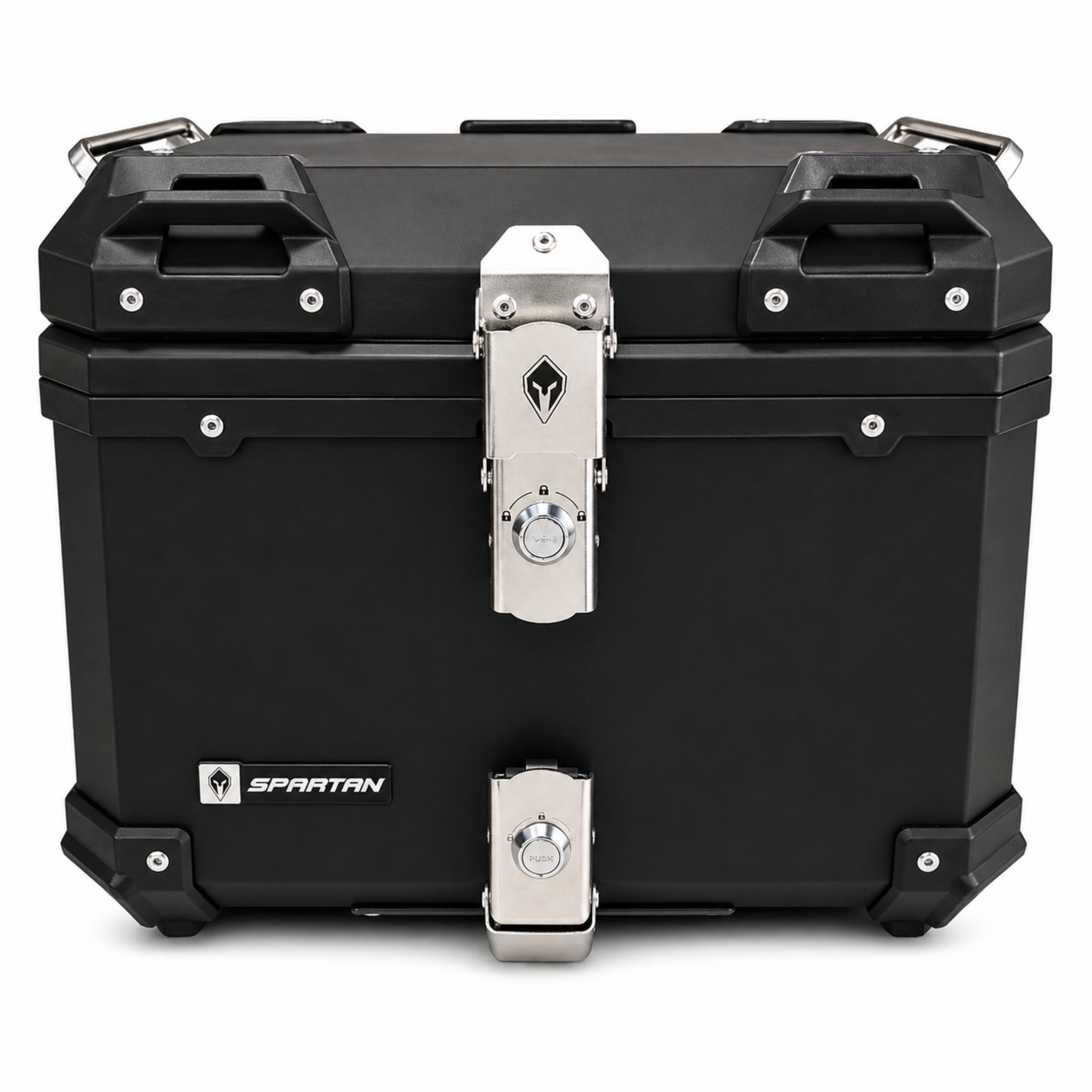 Maletero Polimero Doble Chapa 45L Spartan