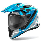 Casco AIROH COMMANDER 2 MAVICK AZUL BRILLANTE
