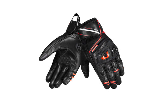 GUANTES SEVENTY SD-N30 MUGELLO NEGRO/ROJO