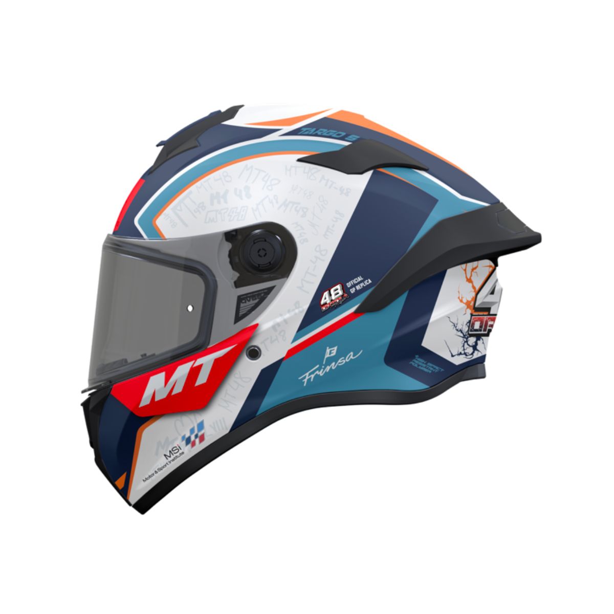 Casco Mt Targo s Ivan Ortola 2024 A7 Brillo