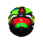CASCO MT THUNDER 4 SV DRAX B7 AZUL BRILLO