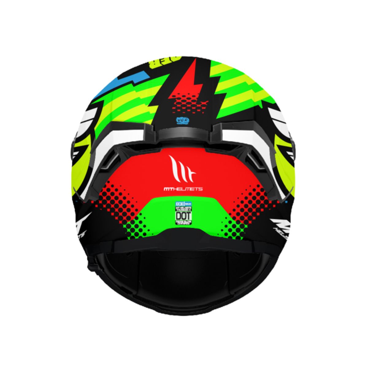 CASCO MT THUNDER 4 SV DRAX B7 AZUL BRILLO