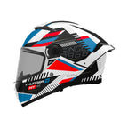 CASCO MT THUNDER 4 SV LUMINENCE A7 AZUL BRILLO