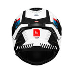 CASCO MT THUNDER 4 SV LUMINENCE A7 AZUL BRILLO