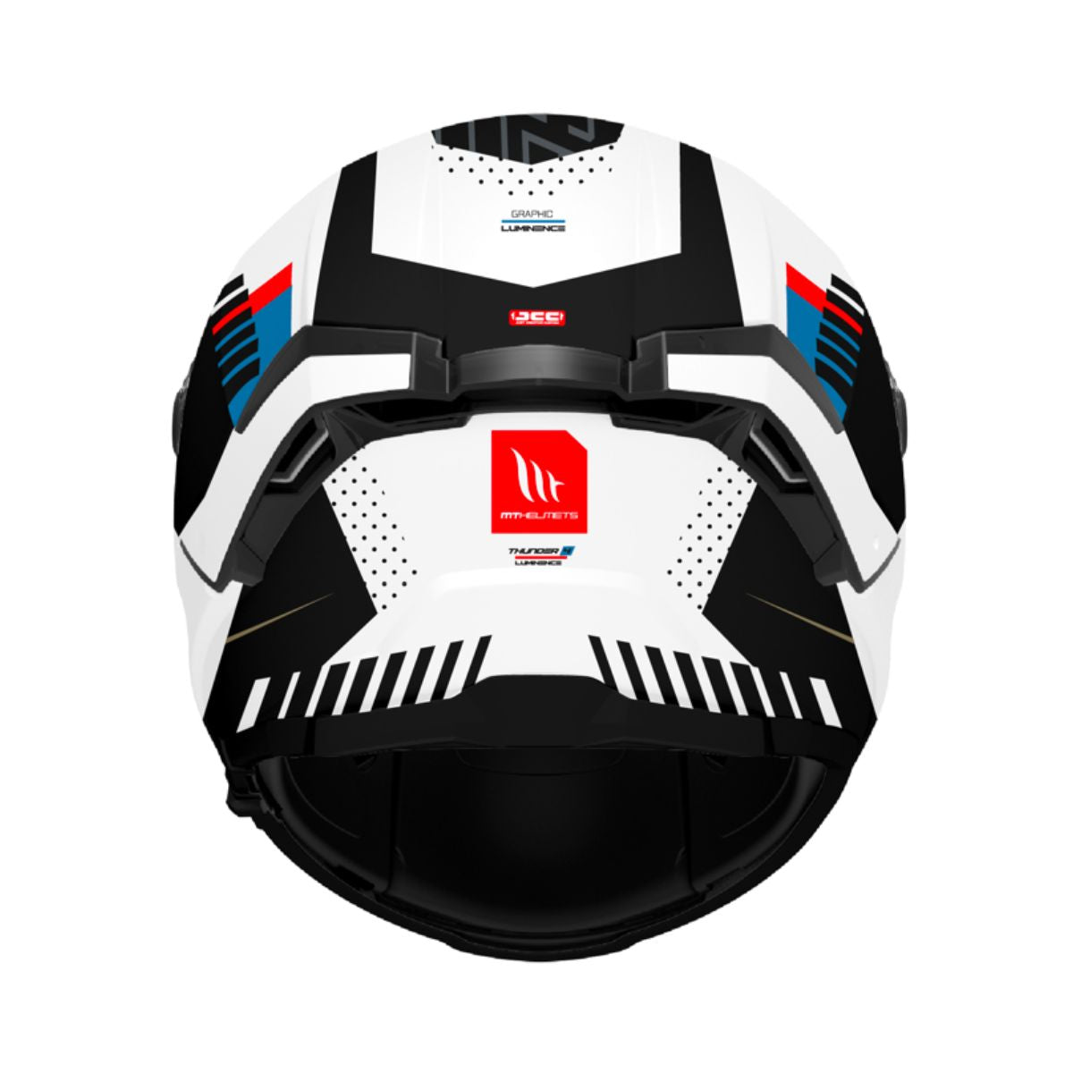 CASCO MT THUNDER 4 SV LUMINENCE A7 AZUL BRILLO