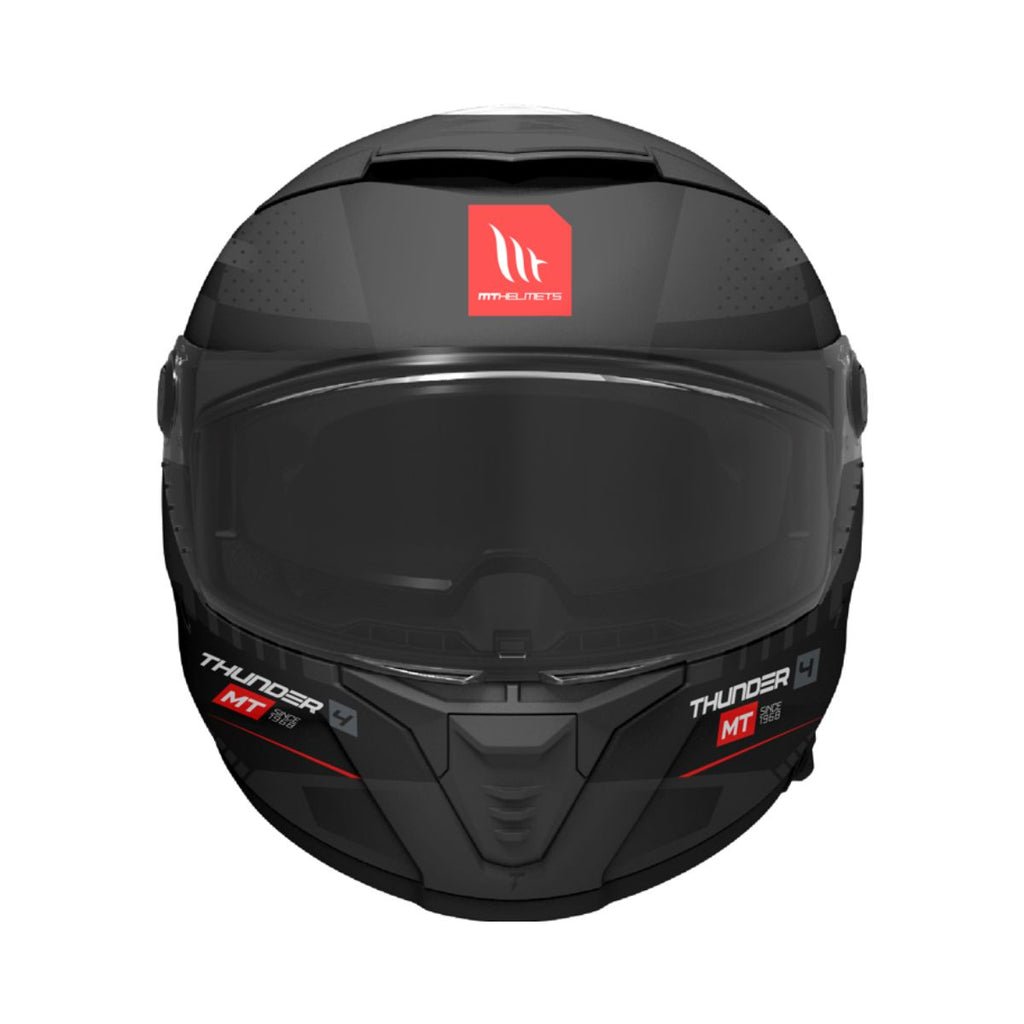 Casco Mt Thunder 4 SV Luminence D1 Negro Gris Mate