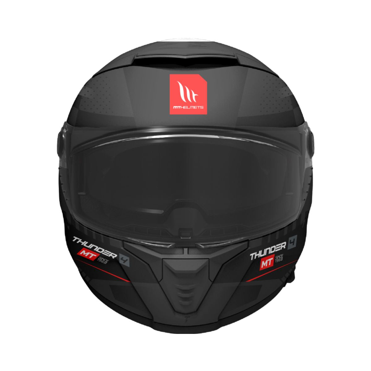 Casco Mt Thunder 4 SV Luminence D1 Negro Gris Mate
