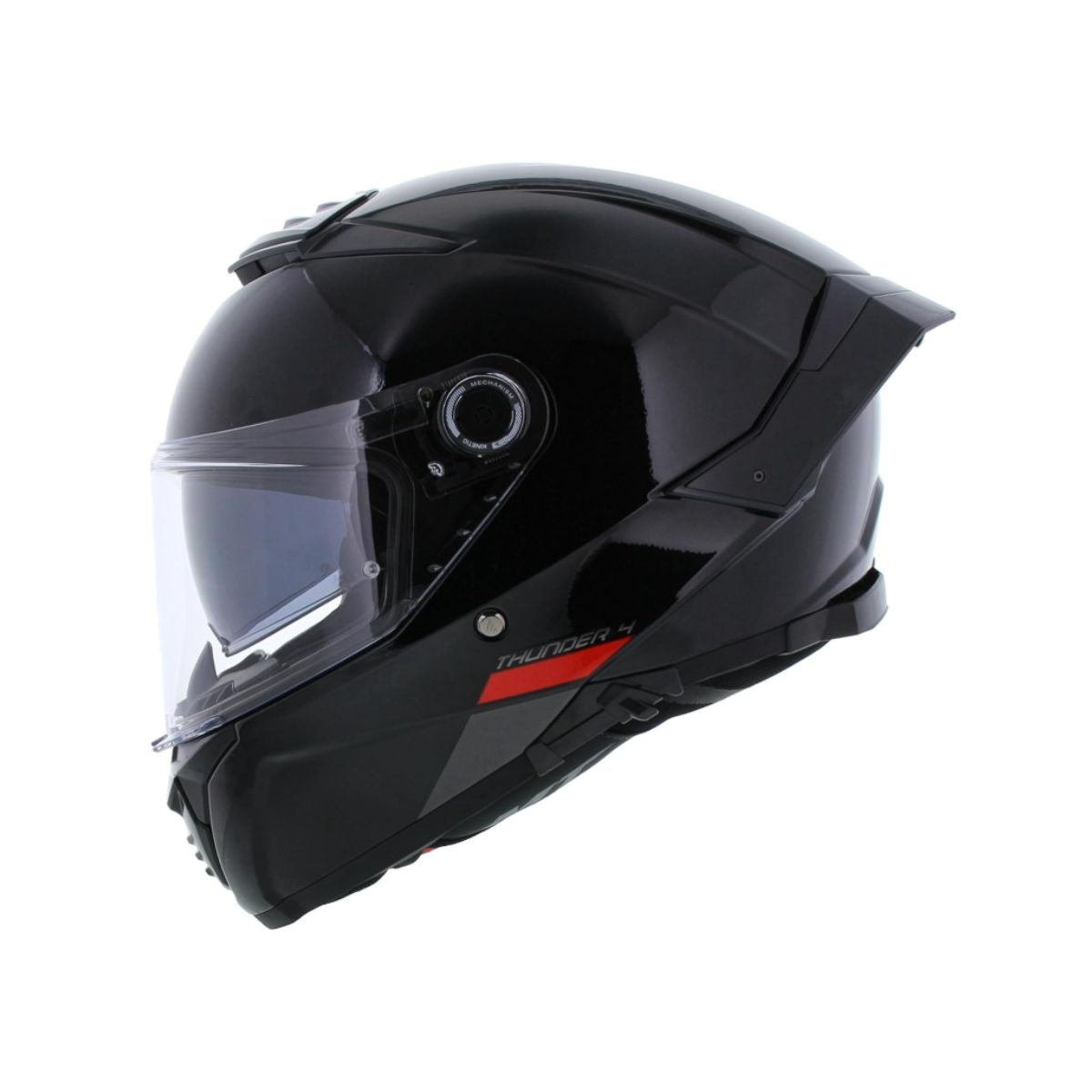 CASCO MT THUNDER 4 SV NEGRO BRILLANTE