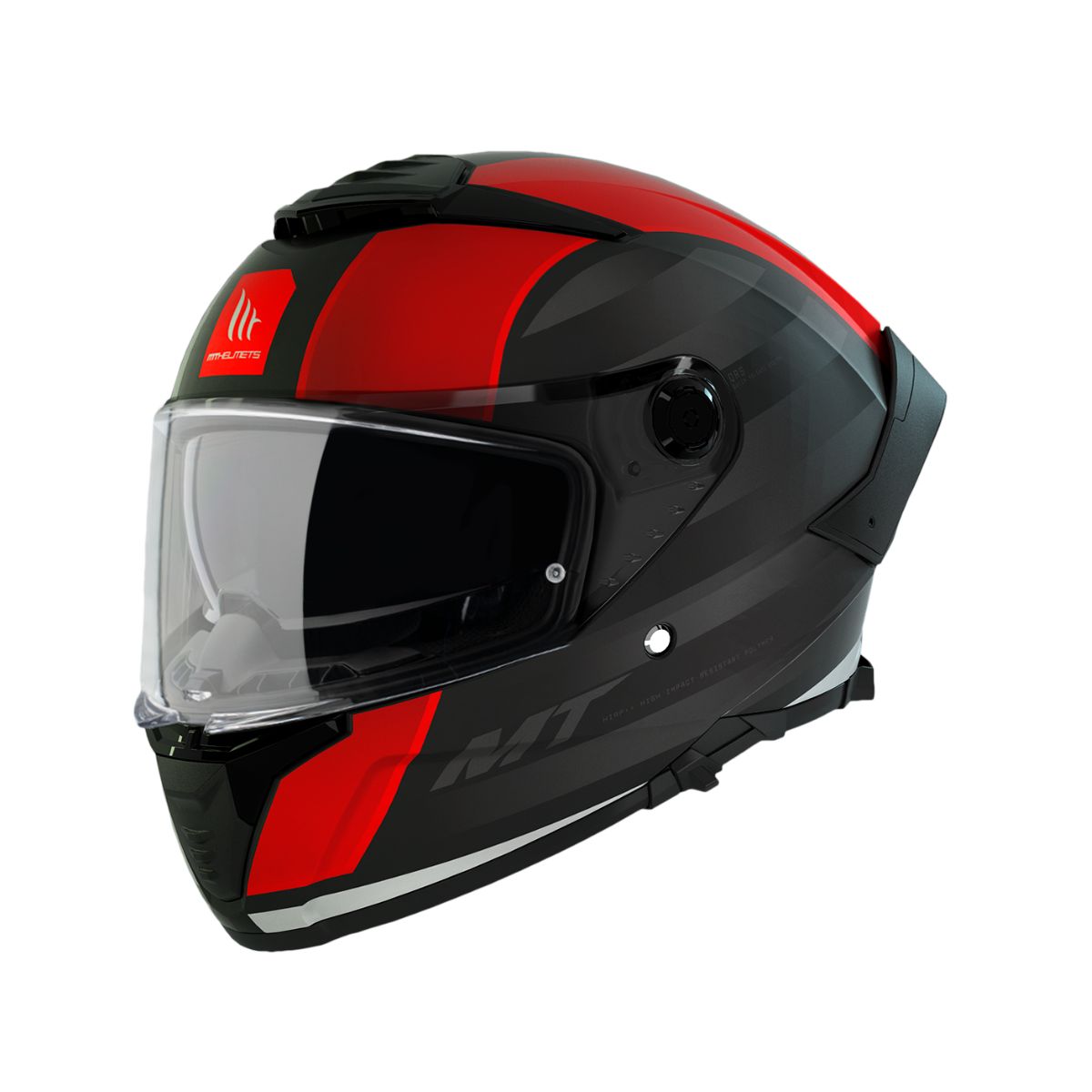 Casco Mt Thunder 4 Sv Treads B5 ROJO MATE