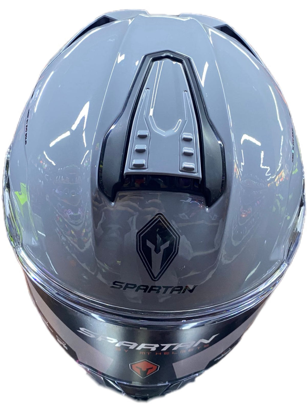 Casco Spartan HAWK GRIS Brillante