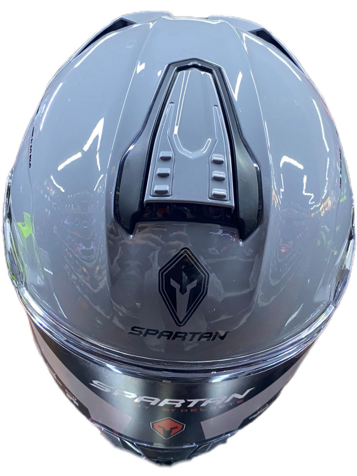 Casco Spartan HAWK GRIS Brillante