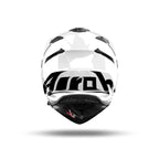 CASCO AIROH BANDIT BLANCO BRILLO