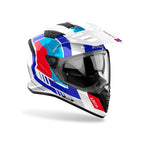 CASCO AIROH BANDIT HORN BLANCO BRILLO