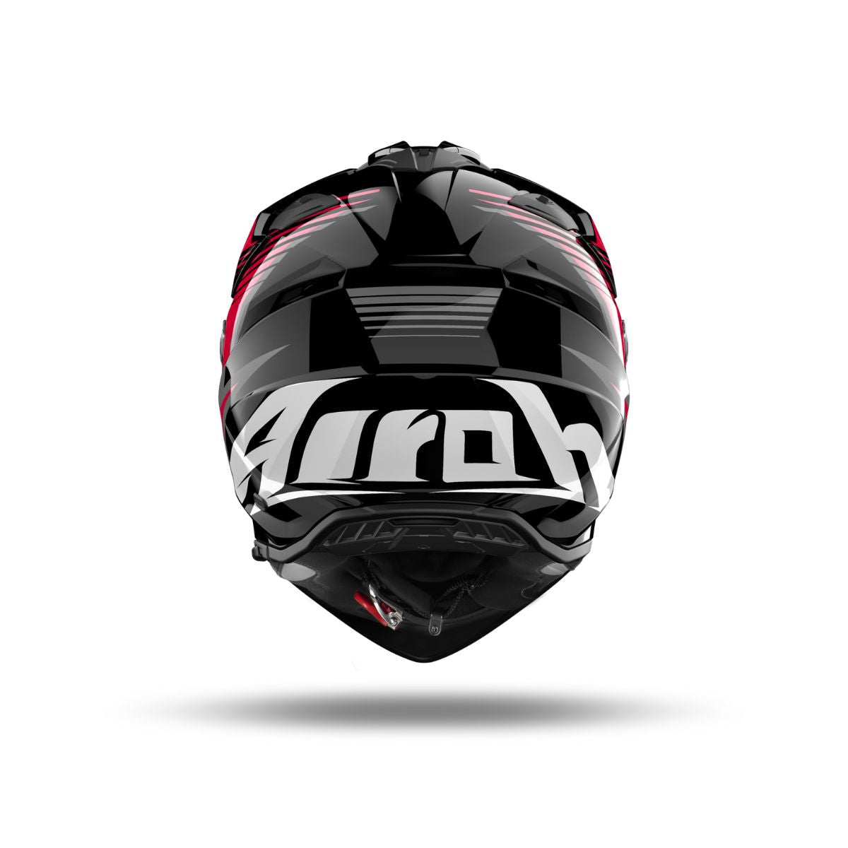 CASCO AIROH BANDIT SPICY ROJO BRILLO